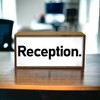 Light Box Reception Sign | Illuminated Light Up LED Office
