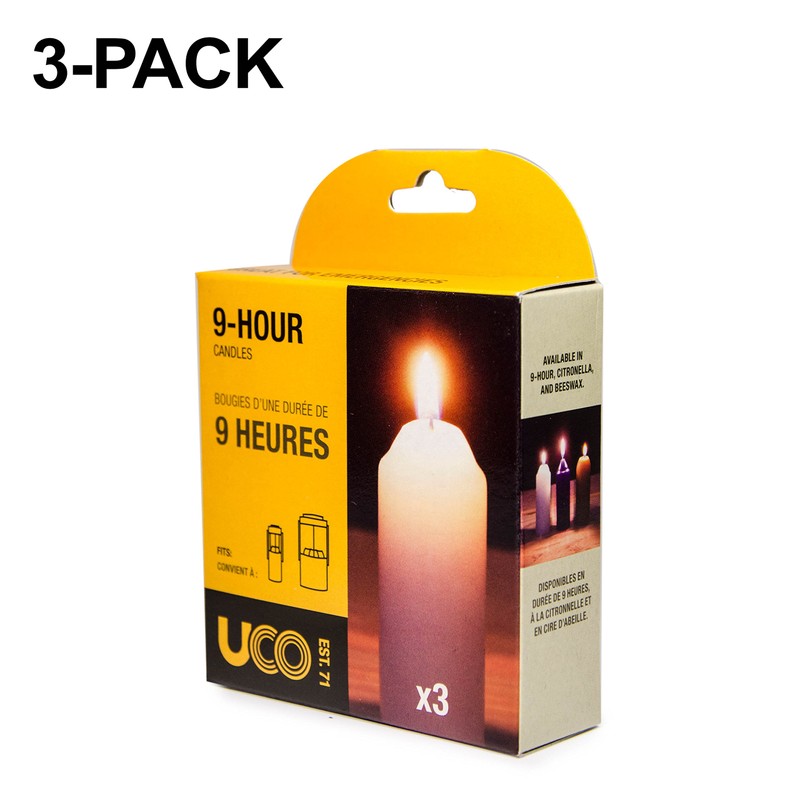 UCO 9+ Hour Candles for Candle Lanterns (3.5 Inch) (9-Hour