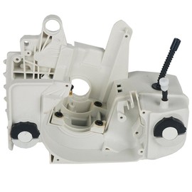 SaferCCTV Oil Fuel Tank Crankcase Housing with Oil Fuel Cap Assembly Replacement Compatible with Stihl 021 MS210 023 MS230 025 MS250 Chainsaw Replace 1123 020 3003
