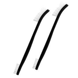 Mcduyant 2 Pcs Small Cleaning Brushes Double-Ended Detail Cleaning Brush Nylon Brushes for Cleaning Jewelry Cleaning Brush (2)
