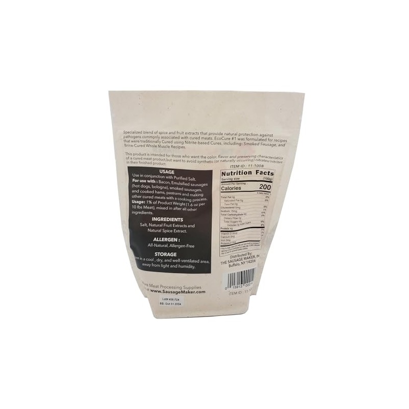 The Sausage Maker - EcoCure #1, 1 lb.