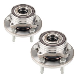 KAX 513275 Pair Rear Wheel Hub Bearing Compatible with 2009-2019 Ford Flex,5 Lug