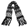 Felice Ann Unisex Christmas Reindeer Snowflake Scarf Fall Winter Warm