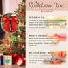 Rainbow Pana 60 Pack Twist Tie Bows for Treat Bags