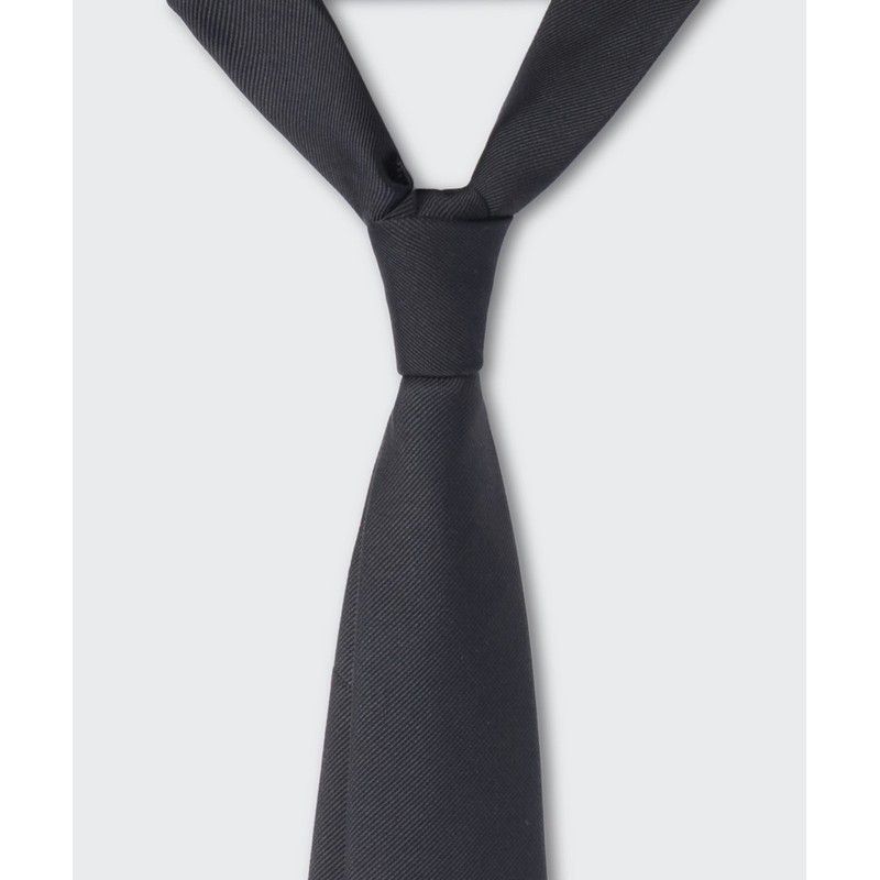 Musinsa Standard Silk Solid Tie [Dark Gray]