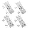 TERF® Heavy Duty Polished Chrome Counter Flap Hinges 100mm X