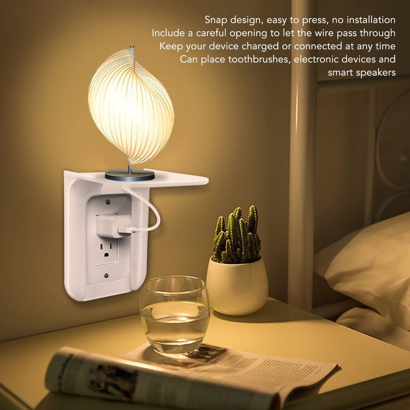 Cocoarm Power Ladegerät Regal Easy Installation Wandauslass Regal für Intelligente