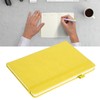 A5 Lined Notebook Portable PU Leather Hardcover Notebook with Elastic