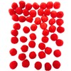Kids B Crafty 50 Red Pompoms Craft Supplies 17mm Each