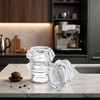 Clear Glass Replacement Top for Coffee Percolators - Transparent Knob