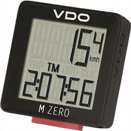 VDO 3000 Universal Fit M-Zero Cycle Computer, Schwarz, Wired