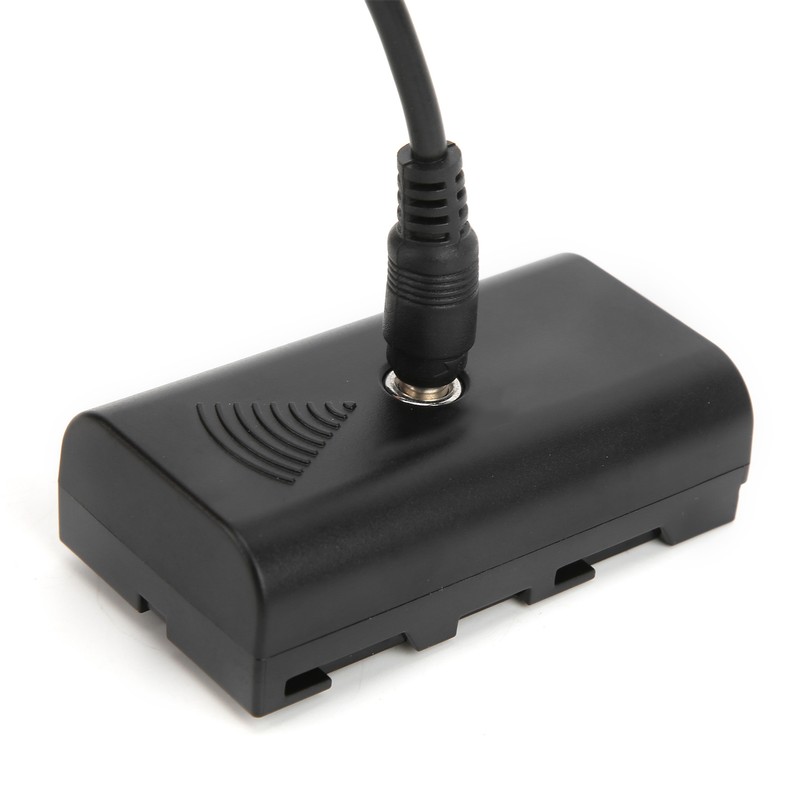 AC Power Adapter DC Coupler NPF550 Full Decoded Dummy Battery
