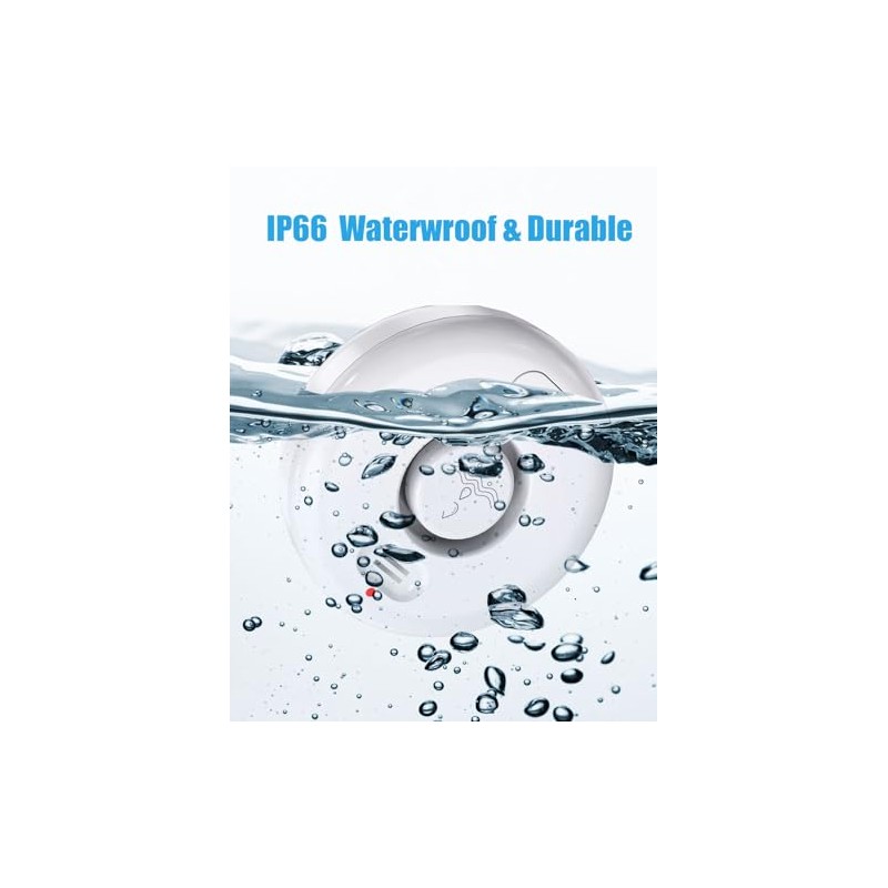 5 Pack Water Leak Alarm Detectors - 120dB Loud Alert