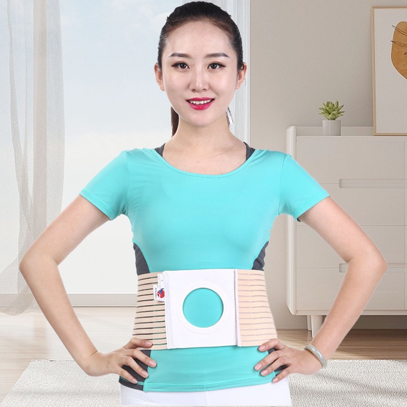Abdominal Ostomy Belt Breathable Elastic Ostomy Support Belt for Post