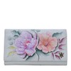 Anuschka Hand-Painted Genuine Leather RFID Blocking Women's Three Fold Wallet