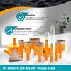EXFEIN 11pcs Diamond Core Drill Bits Set - 6/8/10/20/25/28/32/35/45/65MM Tile