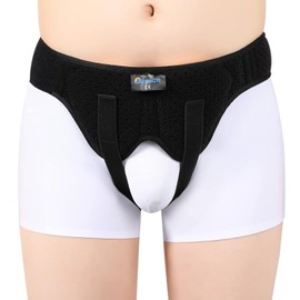 Tenbon Hernia Belt for Men and Women Flexible Adjustable Hernia Belt Hernia (M)