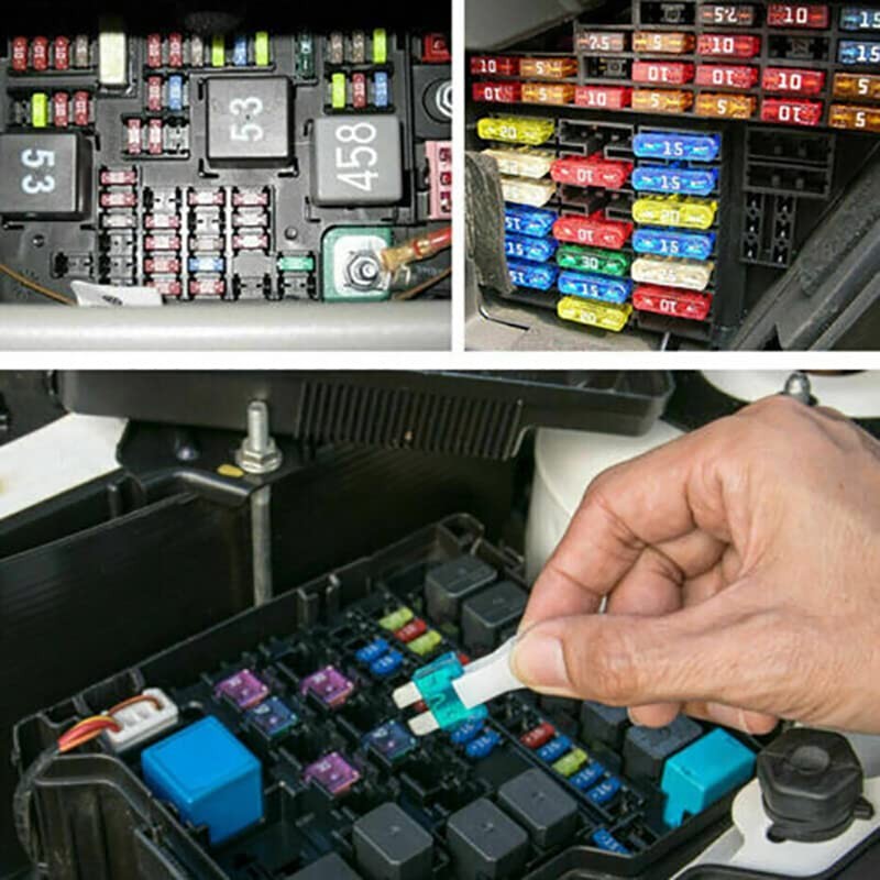 300PCS Car Blade Fuses Assortment Assorted Kit Blade Set Auto