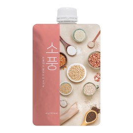 자취세끼 국산미숫가루 아침식사 미숫가루 선식 미숫가루쉐이크, 40g, 5개 Jachwisaekki Domestic Misutgaru Breakfast Misutgaru Snack Misutgaru Shake, 40g, 5 Pack