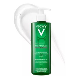 Vichy Normaderm Gel Limpiador 400 ml | Gel Facial Antiacné Hipoalergénico para Piel Grasa