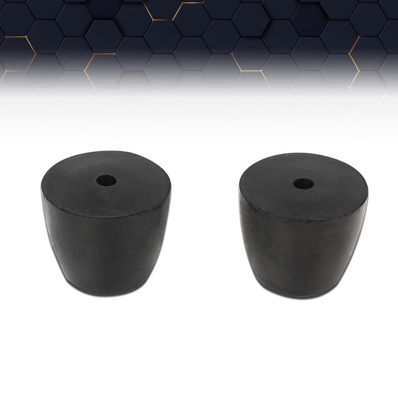 PIT66 Ramp Door Rubber Bumpers Stop Cone Compatible with Cargo
