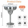Insulated Stainless Steel 12oz Margarita Tumbler with Lid