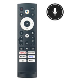 Beyution ERF3S90H Replace Voice Remote Control Fit for Hisense Smart TV 43A6H 43A65H 50A6H 43A68H 55U6H 65U6H 75U6H 65A68H 75A6H 75A65H 50A65H 50A68H 55A6H 55U7G 65U7G
