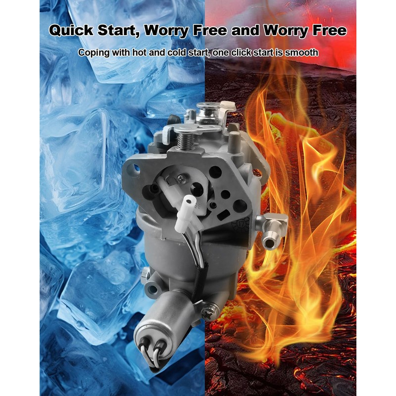 Carburetor Fit for Troy-Bilt TB30R 13A726JD066 382cc Engine Riding Mower,