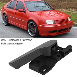 VIFER Bonnet Release, Bonnet Handle Release Holder Car Hood Handle Compatible with MK4 Golf Beetle 1J1823633A 1J1823533C