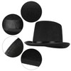 EOZY Top Hat Men Women High Hat Adult Hat with