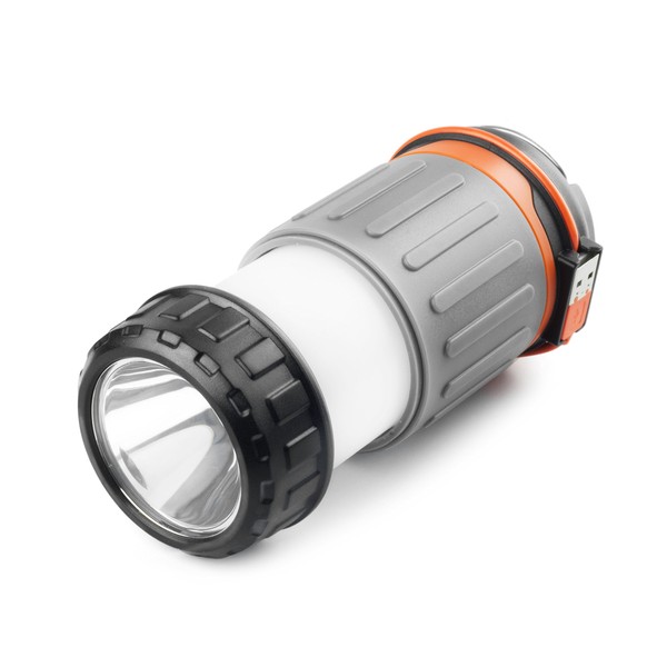 WAGAN 4304 #Camplites Rechargeable USB LED Camping Lantern Light Flashlight Collapsible 3 Lighting Options High/Low/SOS for Camping, Hiking, Emergencies, Power Outage