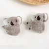 NUOBESTY Pack of 6 Plush Koala Mini Hair Clips Claw