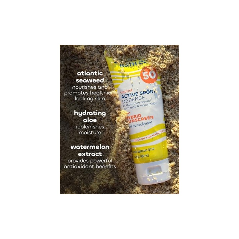 The Seaweed Bath Co. Active Defense SPF 50 Sport Crema