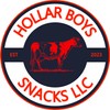 Hollar Boys Peach Bourbon Beef Jerky One Pound Resealable Bag,