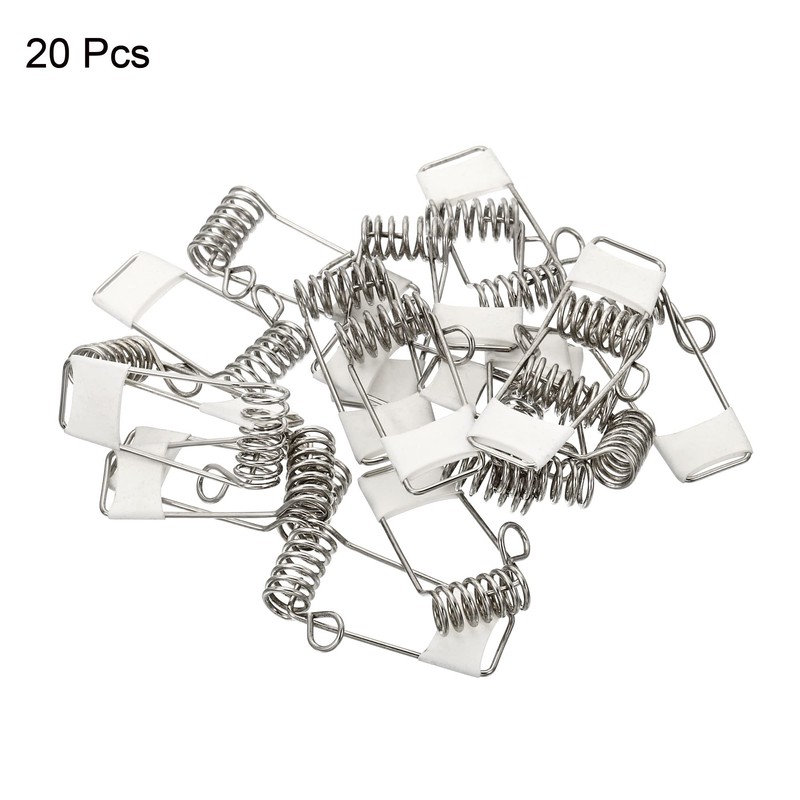 PATIKIL 40x17mm Downlight Spring Clips, 20 Pack Emitting Diode Recessed