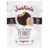JUSTINS Organic Super Dark Chocolate Peanut Butter Cups, 4.2 OZ