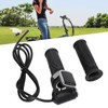 LED Display Electric Bike Throttle Grip Handlebar with Battery Indicator