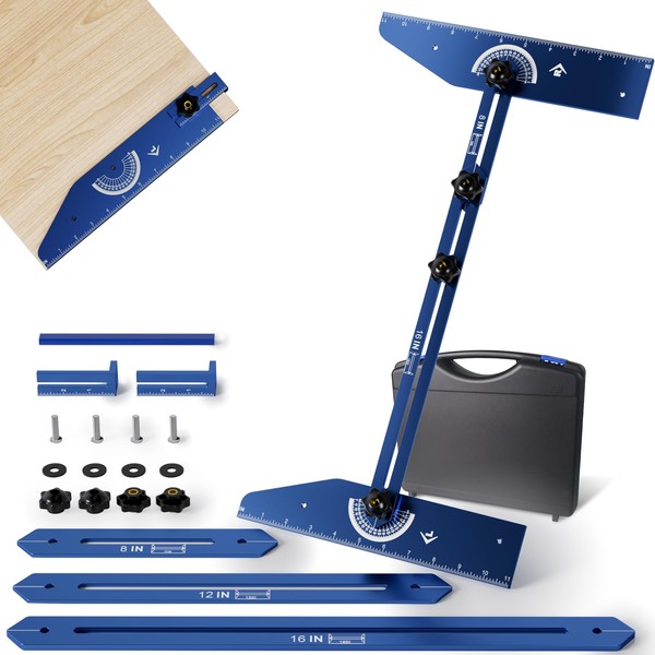 Stair Tread Template Tool, Stair Tread Gauge for Accurately Measuring