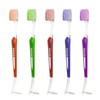 HRASY 5 Pcs Orthodontic Toothbrush Double-Ended Brush for Brace and