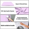 LYLYCTY Light Purple Portrait Backdrop 8x10ft Zoom Meeting Photo Studio
