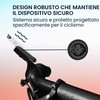kwmobile Supporto Manubrio Compatibile con Garmin Edge Staffa - Attacco