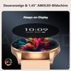 Blackview Smartwatch Women Men, 1.43 Inch AMOLED Screen, Virtual Always-On