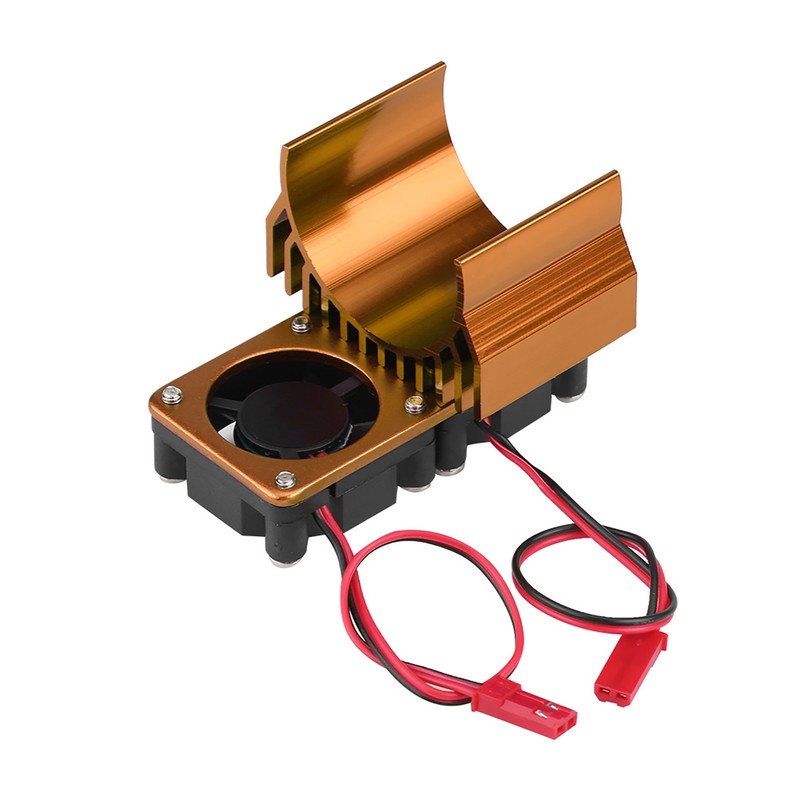 540 / 550 Motor Twin Cooling Fan Heat Sink With