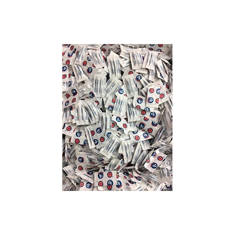 Salt Packets. 3000 ct. Individual Salt Packets.