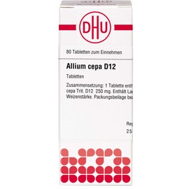 DHU Allium cepa D12 Tablets, Pack of 80 Tablets