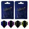 THOR-DARTS L-Style Dart Tips in Double Pack Flights (2 x