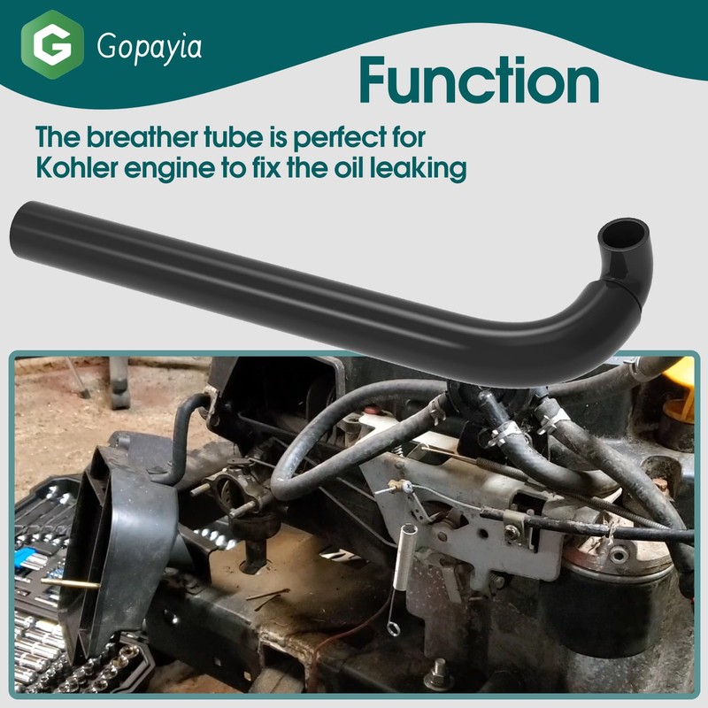 Replacement 2432693-S Breather Hose for Kohler Command PRO Twin 17hp-25hp