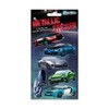 12 Metallic Stickers * Racing Car * for Crafts and