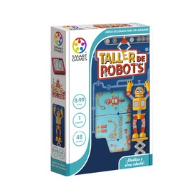SmartGames - Robot Workshop | Board Games for Children from 8 Years | Children's Games | Children's Puzzle | Board Game | Educational Games 8 Years