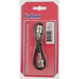 Universal Procomm 12BNSO 1ft RG58 Radio Antenna Patch Cable Adapter BNC-Male to SO-239 UHF